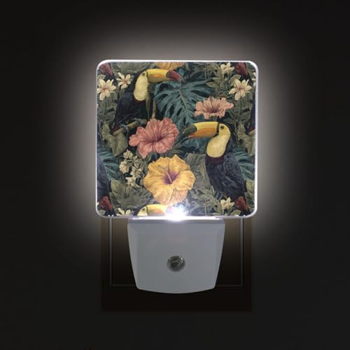 Lámpara de noche LED sensor crepúsculo Aslsiy multicolor miniatura 3