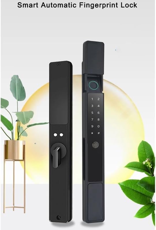 Serratura intelligente impermeabile password intelligente per impronte digitali serratura automatica serratura per porta scorrevole esterna TT sblocco intelligente