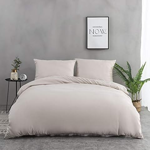 MOHAP Parure de Lit 4 Pièces Housse Cover