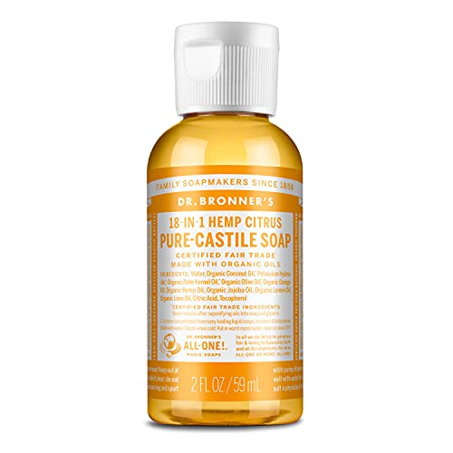 Dr. Bronner's Pure-Castile Liquid Soap: Natural, Organic and Fair Trade Soap for All Your Cleansing Needs
