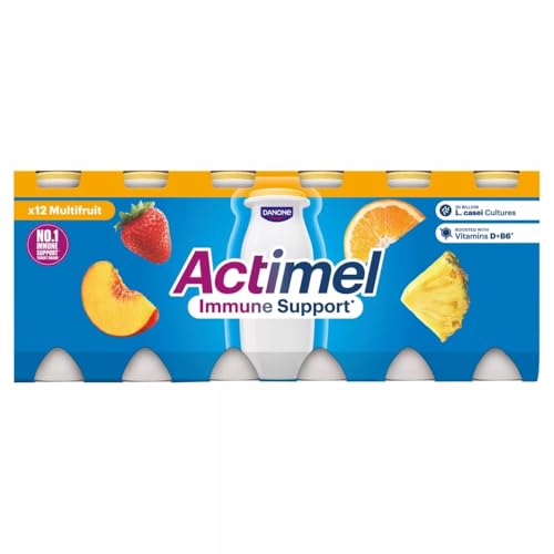 Actimel Multifruit Yoghurt Drinks 12x100g