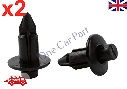 Parlex 2 x Spreader perno clip di fissaggio