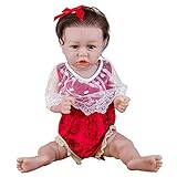 【Taille idéale】 Les 58 cm de la poupée de la tête aux pieds, la taille parfaite pour les petites mains pour le transporter partout où vous allez! La poupée est articulée et lestée pour se sentir comme un nouveau-né dans vos bras.