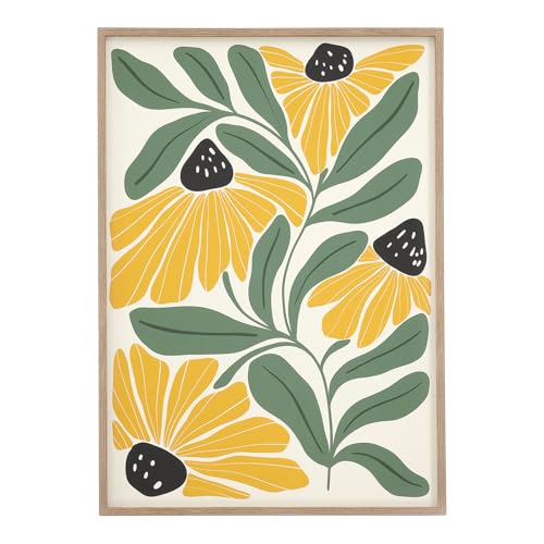 LOWYA ���E�� �A�[�g�{�[�h 50×70cm �t�����[ �ؖڒ��t���[�� �Ǌ|�� ������� ���_�� ���ۉ� �� ���� ���r���O �Q�� ���� �G�� �y�� �C�G���[