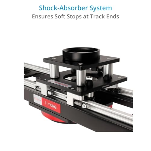 Image of PROAIM 3' Flyking Precision Camera Slider. 100mm Bowl Head Platform. Payload up to 70kg / 154 lb. 2.3' Slider Travel. 360 Panning. Built-in End-Stop Shock Absorbers (SL-FLKB-01)