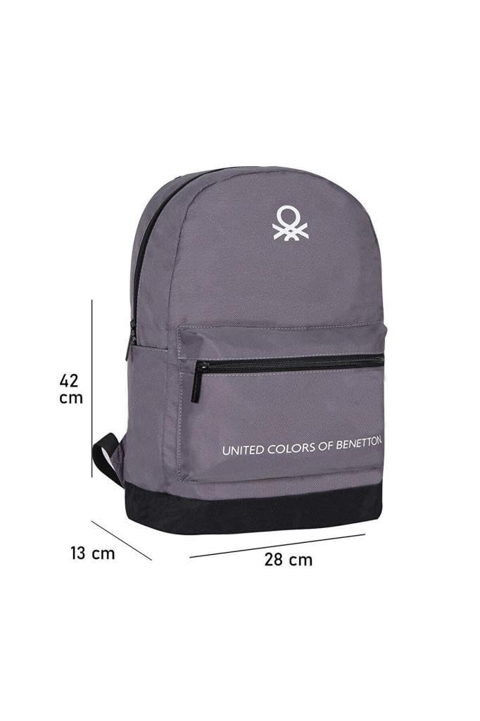 United Colors of Benetton Casual Sırt Çantası 70417 Gri