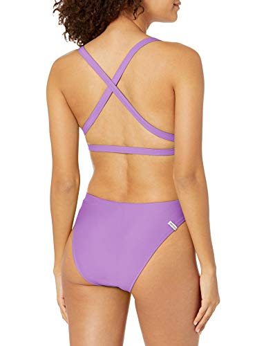 Image of Body Glove Women's Standard Smoothies Electra Solid One Piece Swimsuit with Strappy Back Detail