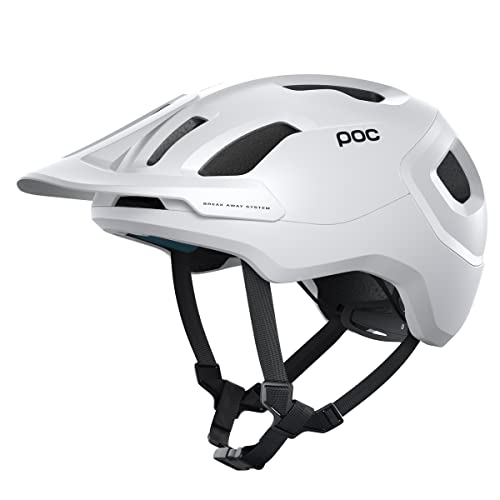 POC, Axion Spin Mountain Bike Helmet for Trail and Enduro, Matt White, X-Small/Small