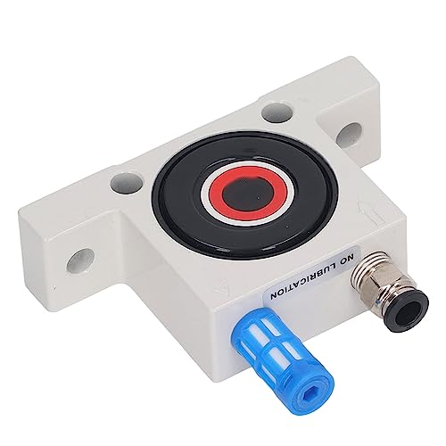 Zunate Pneumatic Vibrator, G1/4in Industrial Air Ball Oscillator with, Adjustable Force for Material Conveying & Vibration Screening