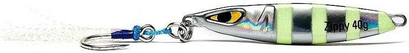 Mustad Zippy Jig, Full Chrome, 80g