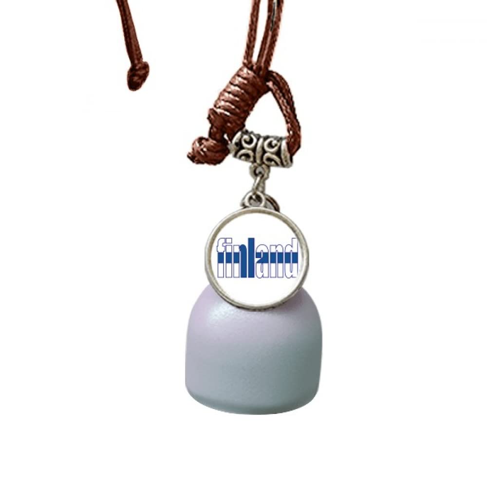 Carillon pour voiture Finlande - Idée cadeau originale pour passionné d'Europe du Nord