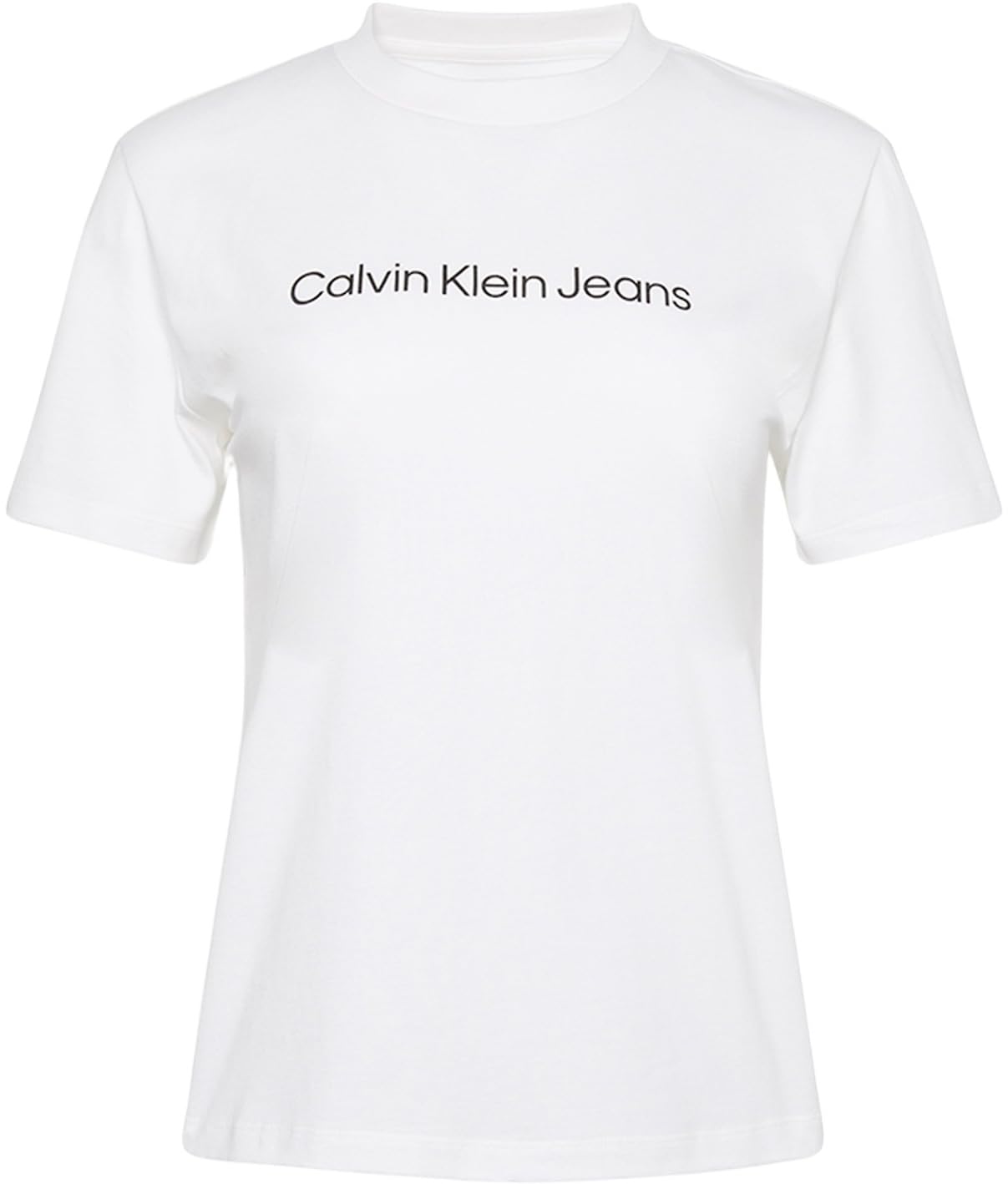 Calvin Klein Donna T-Shirt Maniche Corte Logo Classic Regular Fit