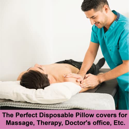 Shloofee Plastic Pillow Case Standard Size - Disposable, Vinyl Pillow Cover For Travel - 6 Pack Waterproof Zippered Pillow Protector - Noiseless, Bed Bug Protection - Standard Size 20'' X 26'' #TOP4
