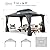 Domi 12’ x 14’ Outdoor Hardtop Gazebo, Upgraded Metal Gazebo with Galvanized Steel Double Roof, Heavy Duty Canopy Permanent Pavilion for Patio Lawn and Garden, Curtains and Netting Included, Grey