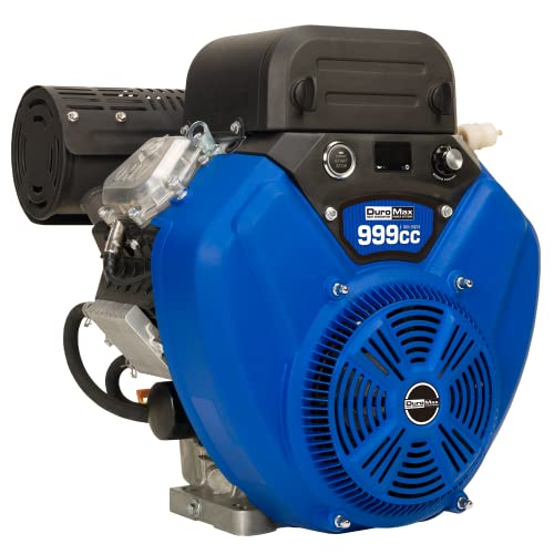 DuroMax XP35HPE 999cc OHV V-Twin Push Button Start Horizontal Shaft Engine , Blue #1