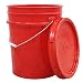 Mini 5-Gallon Style Bucket With Lid - Cute Small Plastic Container (NOT 5 Gal)