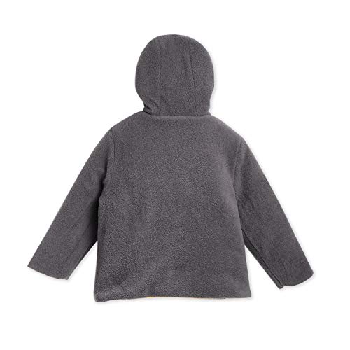 Image of THE ORIGNAL CHERRY CRUMBLE CALIFORNIA Unisex Cherry Crumble Boy'S Colorblock Quilted Hooded Reversible Jacket Regular (Ctws-Jckt-5638Yl Yellow 8-9 Years)