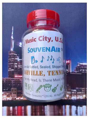 🤠 Music City, U.S.A. SouvenAir™ Souvenir Air from Nashville 🎶 1 Bottle