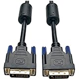 Tripp Lite DVI High Definition Dual Link Digital TMDS Monitor Cable (DVI-D M/M) 100-ft.(P560-100-HD) Black