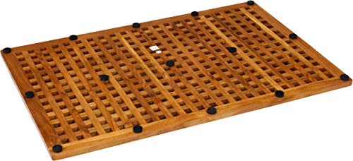 Image of Grate Kitchen Anti-Fatigue Teak Floor Mat