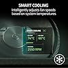 Razer-Laptop-Cooling-Pad-Adaptive-Smart-Intelligent-Fan-Control-Airtight-Pressure-Chamber-Fits-Most-Laptops-Macbooks-14-to-18-Preset-Custom-Fan-Curves-3-Port-USB-Type-A-Chroma-RGB Razer Laptop Cooling Pad: Adaptive Smart - Intelligent Fan Control - Airtight Pressure Chamber - Fits Most Laptops & Macbooks 14” to 18" - Preset & Custom Fan Curves - 3 Port USB Type A - Chroma RGB