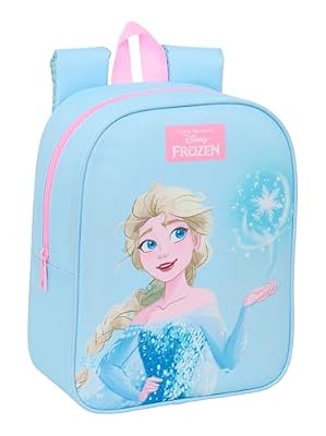 FROZEN - Mochila Infantil, Mochila Niño, Mochila Escolar, Adaptable a Carro, Ideal para Guardería, Cómoda y Versátil, Calidad y Resistencia, 22x10x27 cm | Ya disponible en tu tienda friki favorita! En mundofriki.es!