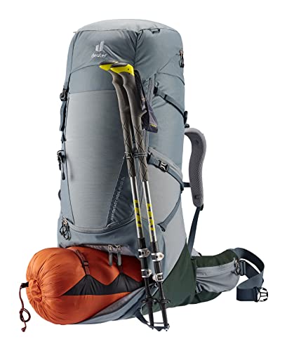 Deuter Aircontact Core 60+10 Sl - Women's Shale Ivy 70L #TOP5