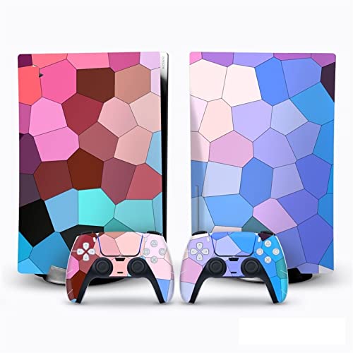 �ی� For PS5 Skin Disc Edition Anime Console And Controller Vinyl Cover Skins Wraps For Version(57505) �C�A�Ȃ��A�c�����Ȃ�