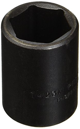 Stanley-Proto J7423M 6 Point 1/2-Inch Drive Impact Socket, 23 MM