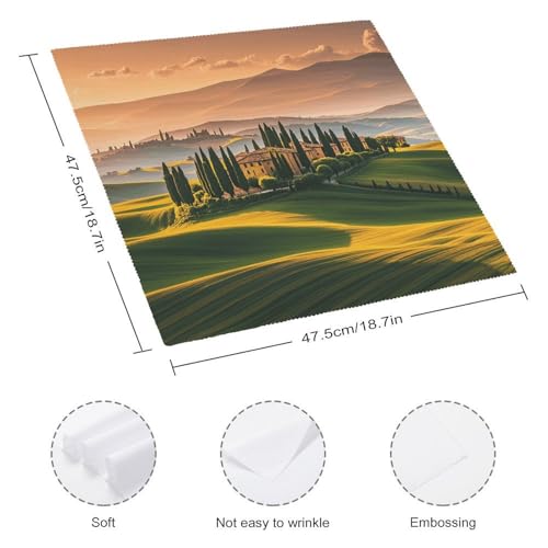 Servilletas de Tela Tuscan Italy Paquete 4 piezas miniatura 2
