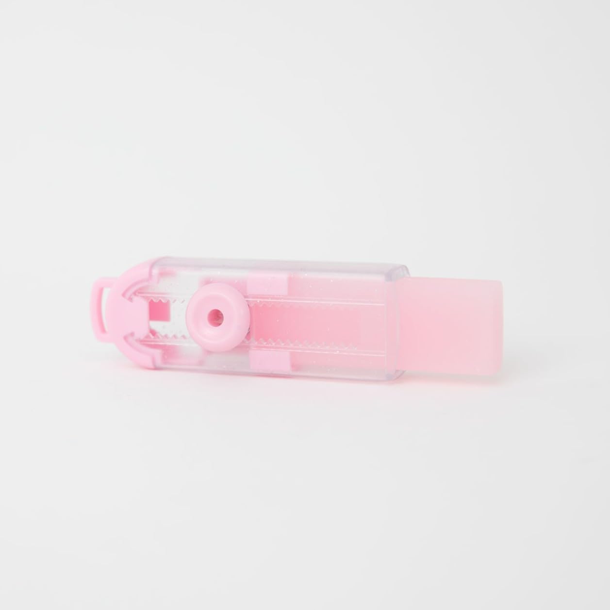 Mr. Wonderful Gomma da cancellare con custodia dosatrice Glitter rosa