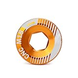 Road Bike Crankset Bolts - M20 Aluminum Alloy Fixing Screws for Mountain and Road Bicycles | Bracket Caps Compatible with M18, M19 Cranks, Cycling Hardware, Lightweight Replacement, Easy