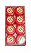 Bubble Tape Bubble Gum Snappy Strawberry Flavor (12 count)