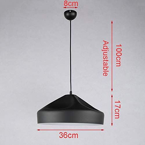 Suspension Industrielle Hauteur Réglable Éclairage Suspendu Métal Plafond Bas - 7