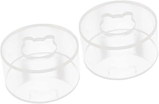 NOLITOY 2 Pçs Hamster Banheiro Réptil Areia Pequeno Animal Banheira Cobaia Roda Banho De Areia Para Hamsters Gaiola De Hamster Banheiro Pet Banheira Transparente Hamster Banheira Lupa