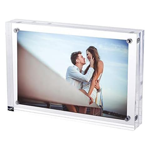 TRIXES Magnetic Double Sided Photo Frame Cover