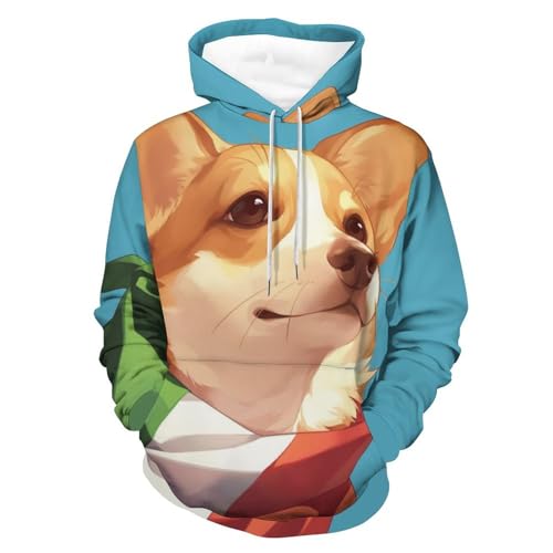 Sweat à capuche Corgi italien pour en finir avec les pulls ternes et inconfortables S