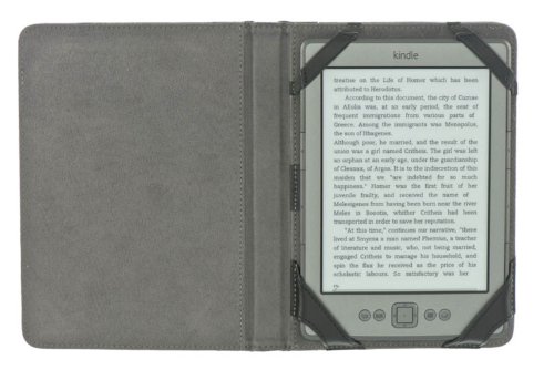 M-Edge Black Microfiber Leather Go! Jacket For Amazon Kindle Touch #TOP3