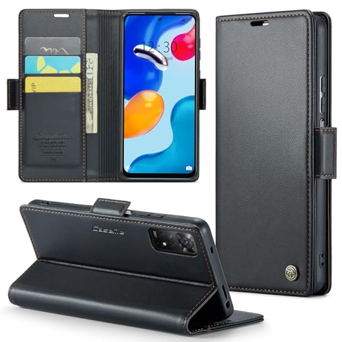 Cover per Xiaomi Redmi Note 11/11S 4G, retro design PU