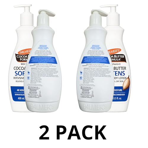 Cocoa Butter Body Lotion 400ml (2 Pack) - Deep Moisturizer - Image 2