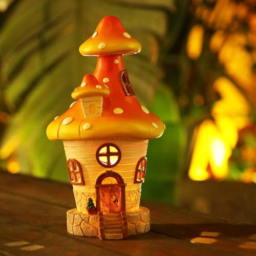 Lanterne solaire champignon décoration de jardin extérieure lumineuse