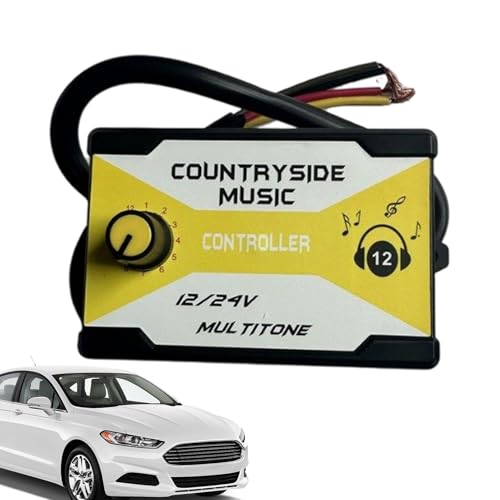 Regulador De Sonido,Unidad De Control De Audio Con Múltiples Sonidos Para Altavoz | Accesorios De Coche Para Hombres Y Personas Cuidado