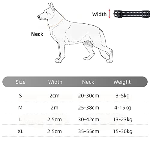 EXCELLENT ELITE SPANKER Reflective Dog Collar Classic Breathable Nylon Adjustable Pet Collar with Quick Release Buckle for Boy Girl Male Female Puppies Small Medium Large Dogs Training(GRN-S) - Image 4