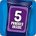 Pop-Tarts Crunchy Poppers Crunchy Filled Snack Pieces, Kids Snacks, On-the-Go Snacks, Frosted Brownie Crunch, 5oz Box (5 Pouches)
