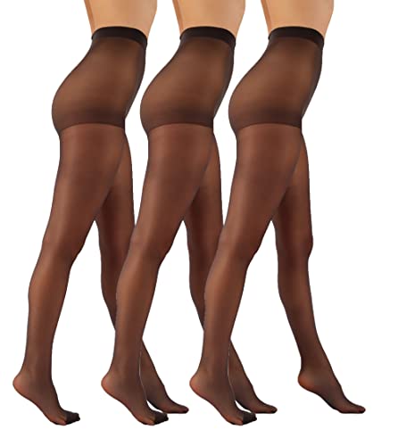 Aurellie Sheer Matt Classic Soft 3 Pairs Tights Pantyhose 20 Denier