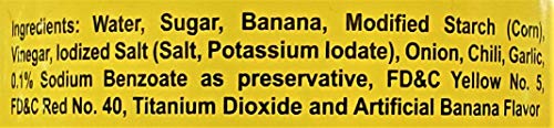 Jufran Banana Sauce Bottles, 12 Ounce (Pack of 3)