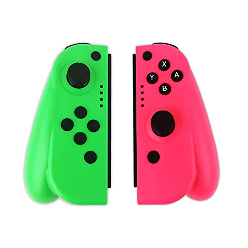 Mandos Switch ,Wireless Mandos Inalámbrico Joystick Controlador De Reemplazo Izquierdo Y Derecho, Doble Vibrac With Wake up