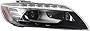 Valeo 044709 Passenger Side OE Xenon Bi-Function Headlight Assembly