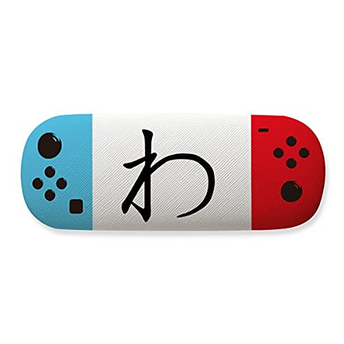 Étui rigide pour lunettes Hiragana japonais WA au design minimaliste et élégant