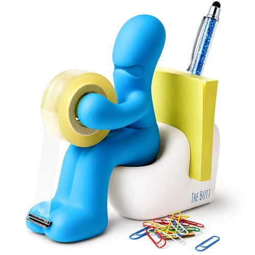 The Butt Tape Dispenser – Funny Gifts for Men – Weird Stuff, Desk Accessories for Men...
